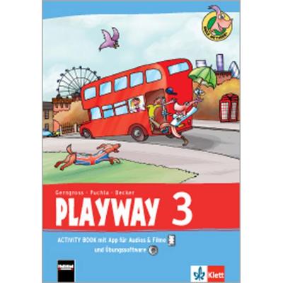 Playway 3 Für den Beginn ab Klasse 1 / Pupil's Book mit App für Filme & Audios und CD-ROM 3. Schuljahr, Set von , Klett Schulbuchverlag,