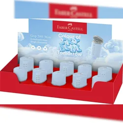 FABER-CASTELL Faber Castell Einfachspitzdose Dreieck Grip 2001 sky blue