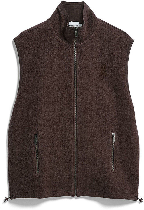 ARMEDANGELS Damen Fleeceweste braun   S W