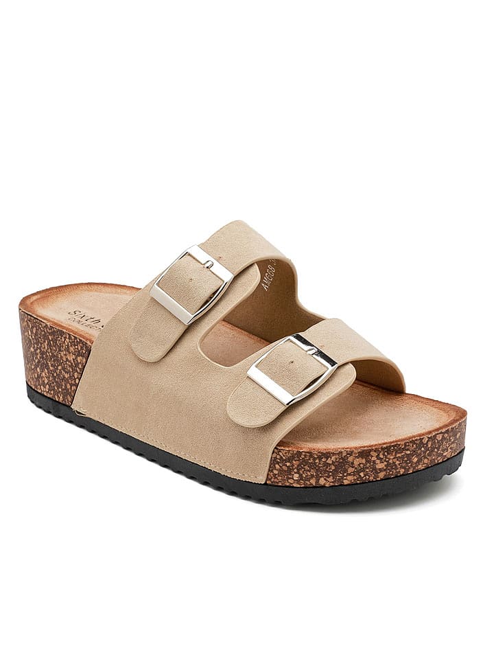 Sixth Sens Pantoletten in Beige - 41
