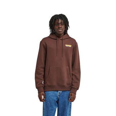 Hoodie ELEMENT "Feel The Power", Herren, Gr. S, braun (java), Obermaterial: 55% Baumwolle, 25% Baumwolle, 20% Polyester., Sweatshirts Hoodie