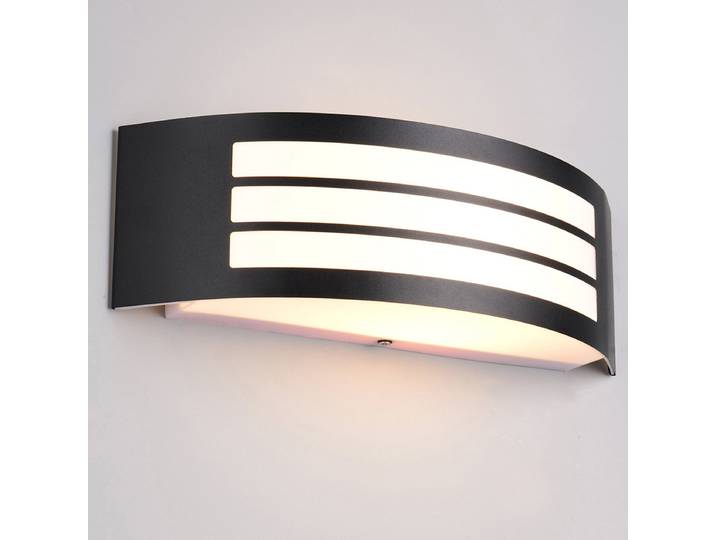 Wandleuchte Ceuta 32 x 10 x 9cm Schwarz