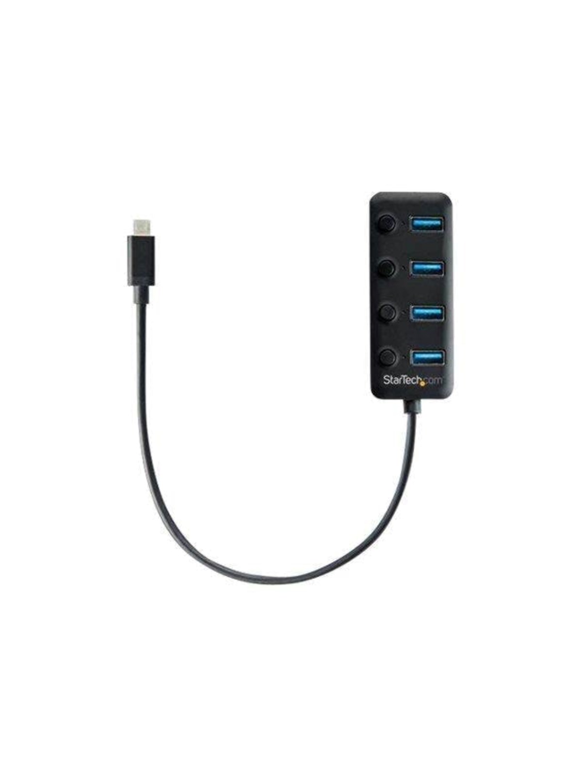 StarTech.com USB-C Hub 4-port USB-Hubs - USB 3.2 - 4 - Schwarz