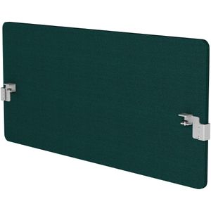 Böttcher-AG Tischtrennwand Style, grün, Akustik-Trennwand mit Stoffbezug, 120 x 60cm