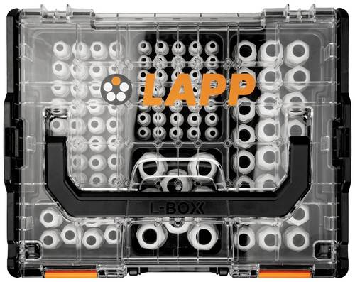 LAPP 53110050 Kabelverschraubung Sortiment Kunststoff Silber-Grau 1 Set