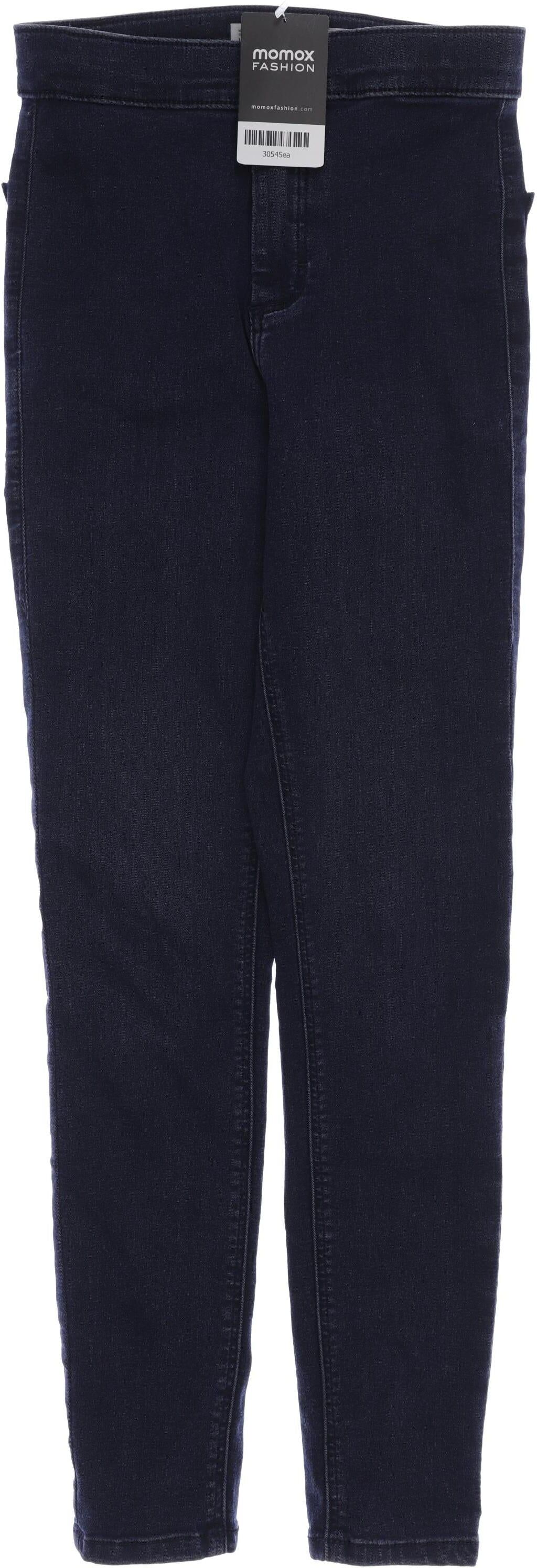 Topshop Damen Jeans, Blau, Gr. W25, Elasthan / Synthetik / Baumwolle - Second Hand