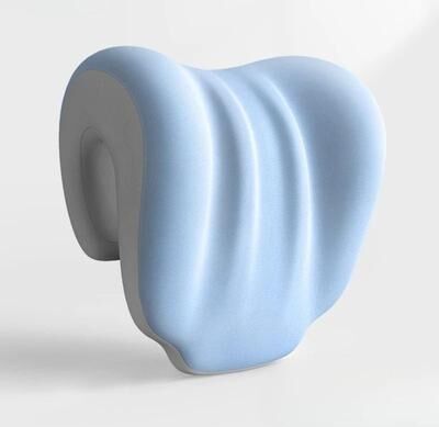 Inspired Finds Ergonomic Office Nap Pillow Chair Headrest Cushion For Neck Support And Noon Rest sky Blue