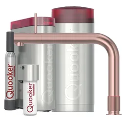 Quooker Front COMBI+ CUBE Kupfer Rosé *7 Jahre Garantie & CUBE Filter Starter Paket* FTRCO COMBI+ CUBE2