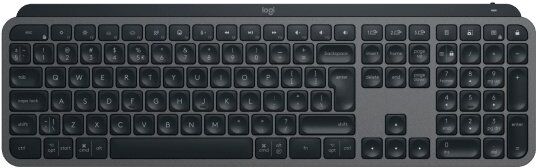 Logitech Mx Keys S Tastatur, Nordisk, Sort