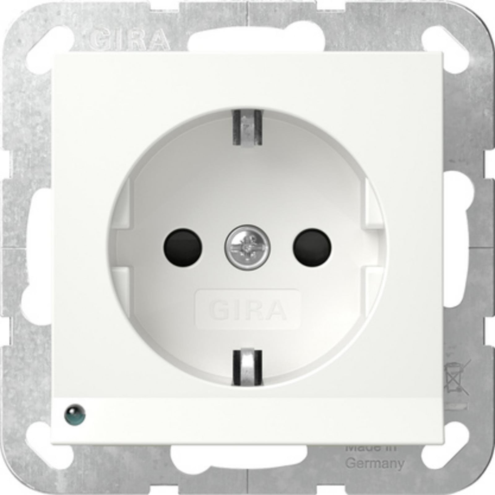 Gira veiligheidscontactdoos type F 16 Ampère 250 Volt