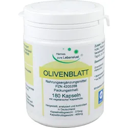 Olivenblatt Extrakt Vegi Kapseln 180 ST