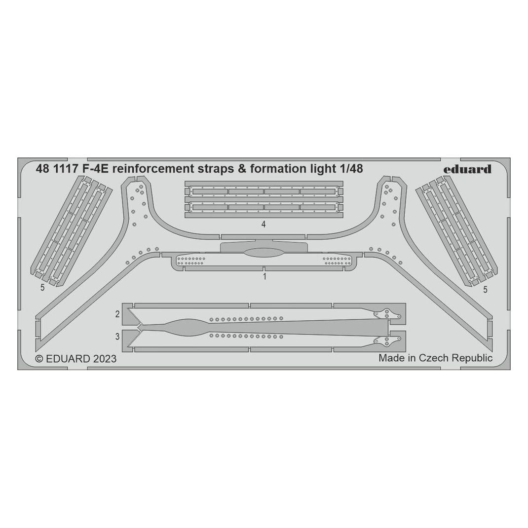 Eduard F-4E reinforcement straps & formation lights 1/48 MENG (481117)