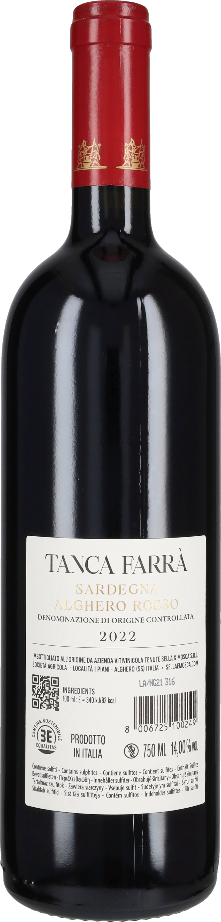 'Tanca Farrà' Sella & Mosca 2022