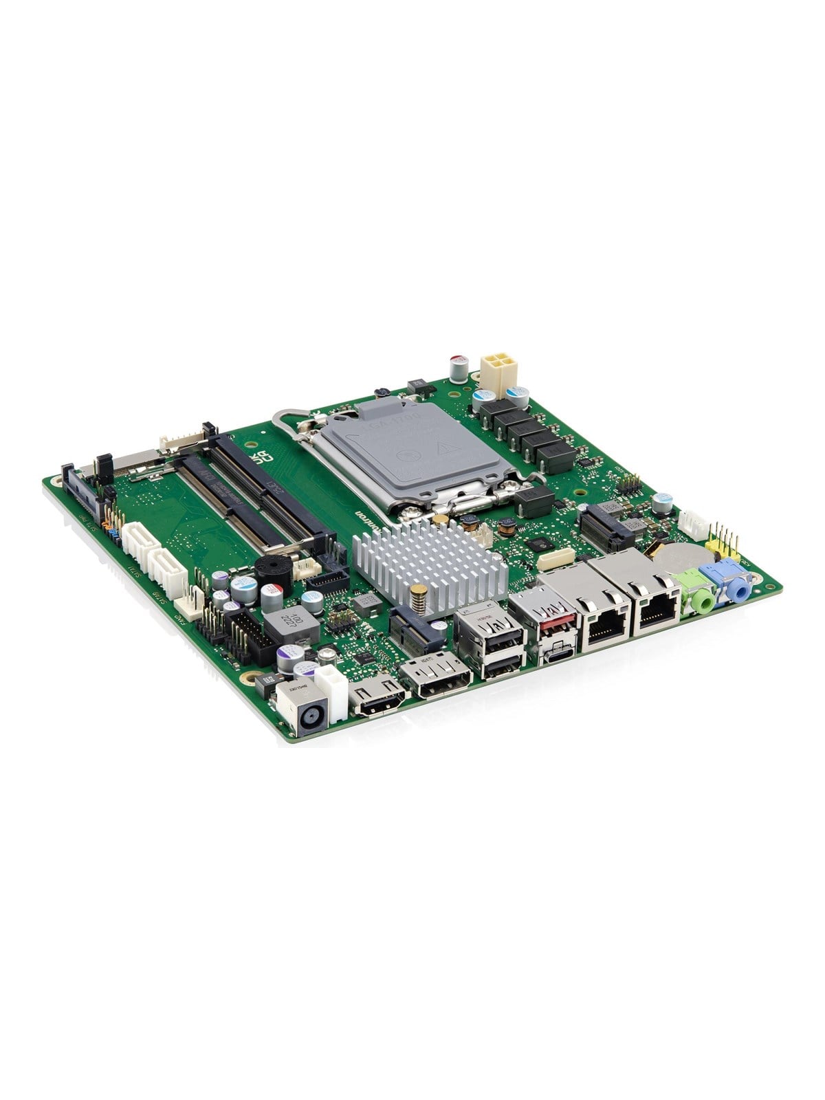 Kontron K3831-H - motherboard - Thin mini ITX - LGA1700 Socket - H610 Mainboard - Intel H610 - Intel LGA1700 - DDR5 RAM - Thin Mini-ITX