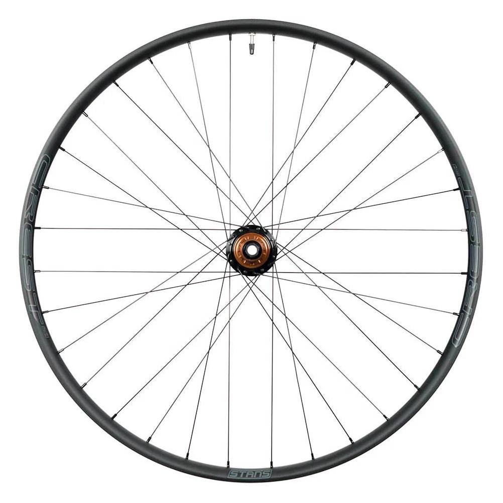 Notubes Unisex - Erwachsene Crest Mk4 Laufrad, Schwarz/Grau, 27.5" 12 x 142 mm (Laufradsatz, 27.5") (DWC470003)