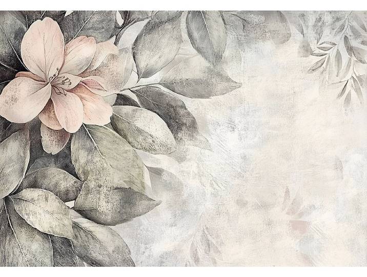 Tapete FLOWER 2-teilig vliesfaser cremeweiss 254x184x1cm