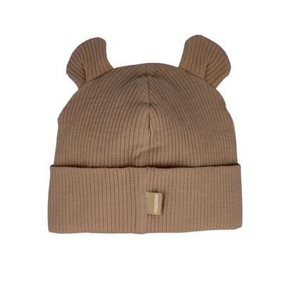 Beanie MAXIMO, Herren, Gr. 37/39, braun, Jersey, Baumwollmischung, Mützen Beanie