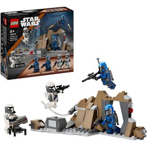 LEGO Star Wars 75373 Hinterhalt auf Mandalore Battle Pack, ab 6 Jahre, 109 Teile