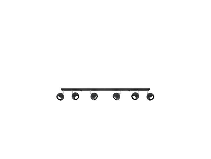 Design Deckenlampe „Oculare“ 6-Flammig Schwarz Sollux Lighting