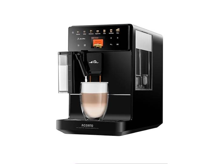 ETA Acorto Kaffeevollautomat I Extra schlankes Design I Kaffee I Espresso I Cappuccino I Latte I Macchiato I Flat White I 1400W