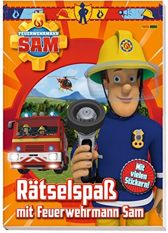 Panini - Feuerwehrmann Sam: Rätselspaß mit Feuerwehrmann Sam: mit Stickern - Preis vom 09.10.2026 07:28:09 h