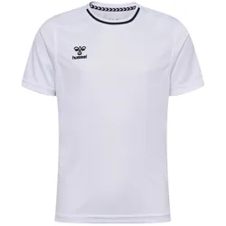 hummel, Unisex, Sportshirt, Playful (128), Weiss