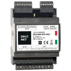Dalcnet, Aktor, Dimmer 12V-48V 5A CV DALI 4 Ausgänge (Dimmaktor)