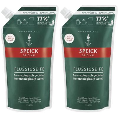Speick Original Flüssigseife Nachfüllbeutel 2x 2x600 ml