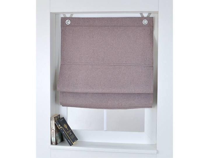 Store bateau à œillets Bessy I 80 x 130cm Marron/Marron
