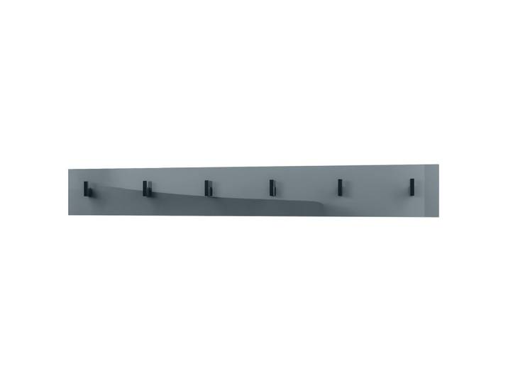 GARDEROBENPANEEL Linea Grau Hochglanz