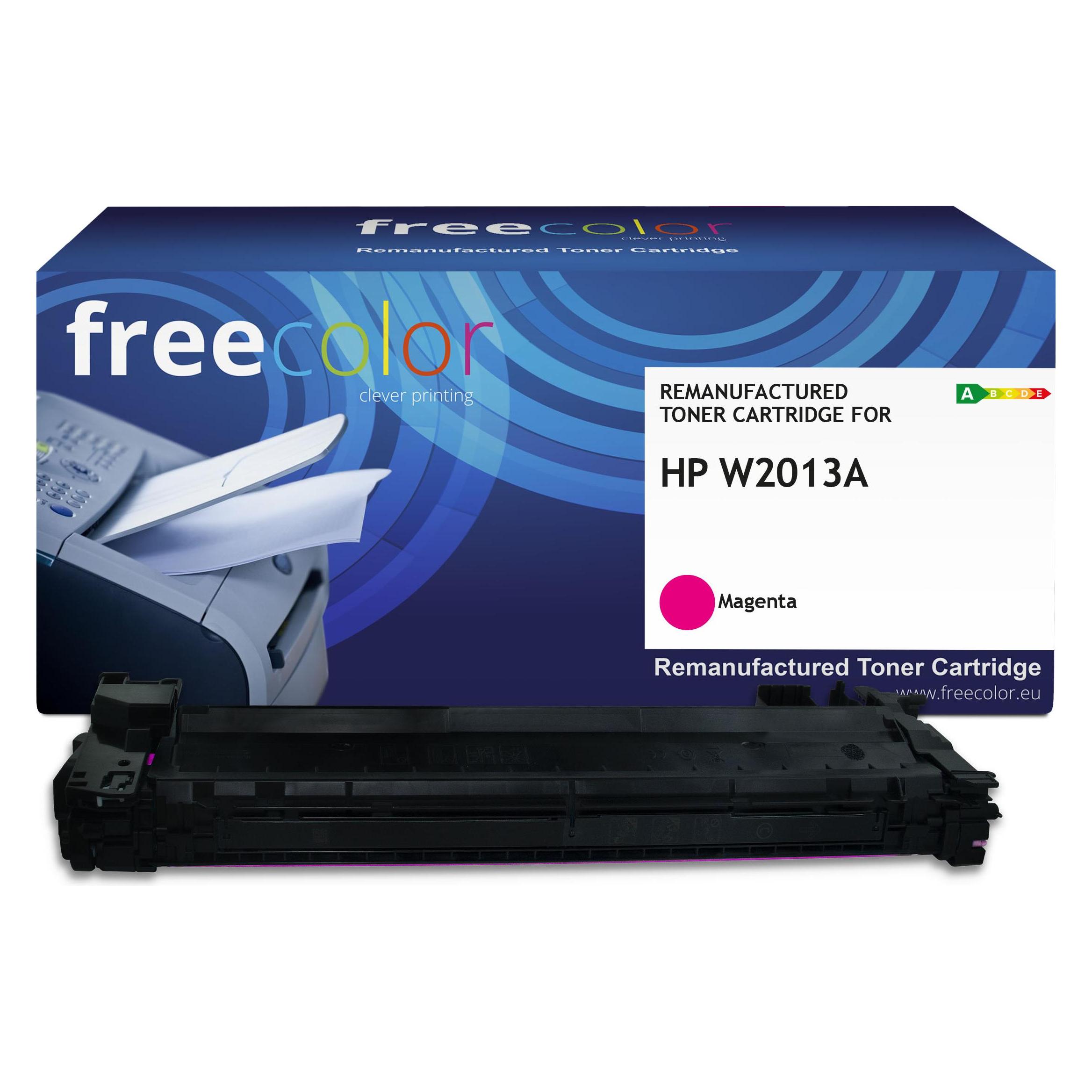 Freecolor Toner HP W2013A Magenta mit chip 13000p kompatibel (K18855F7)