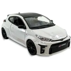 Maisto 32909 - Modellauto - Toyota Yaris '21 (weiß, Maßstab 1:24)
