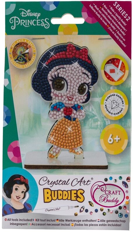 CRYSTAL ART Kit figurine à diamanter Blanche-Neige