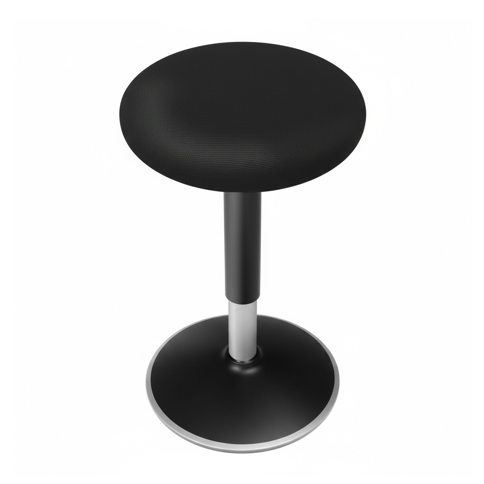 SONGMICS Stuhl höhenverstellbar, Drehhocker ergonomisch, einfache Montage OSCB3504BK
