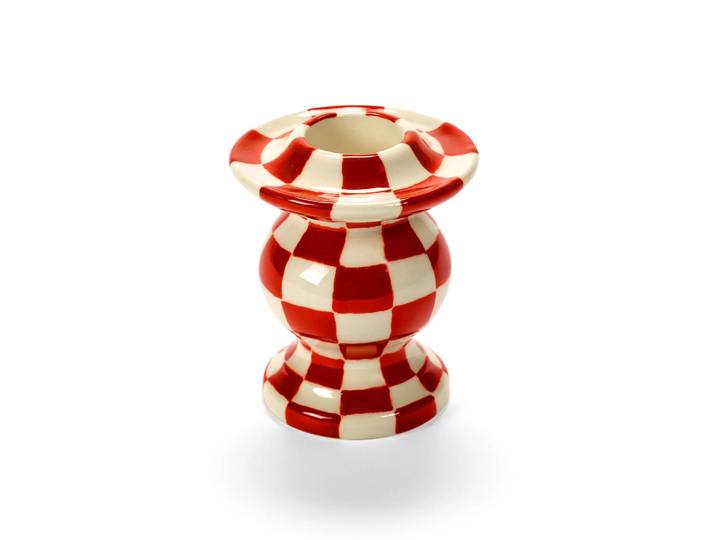 Serax Bougeoir Les Objets Mouleversants N°2 Red-white