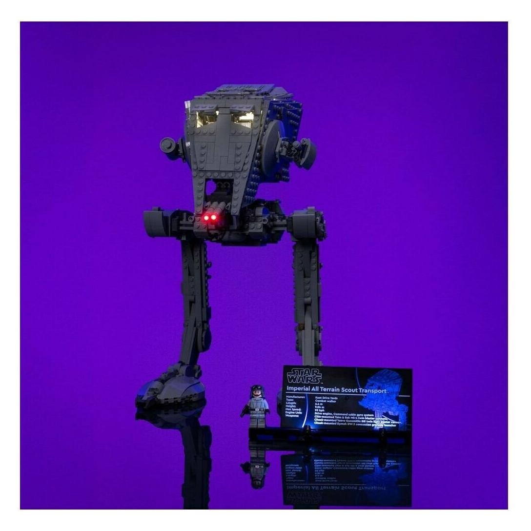 Light my bricks LMB 2.0 LED Licht Set für LEGO 75417 Star Wars - AT-ST Kampfläufer (75417)