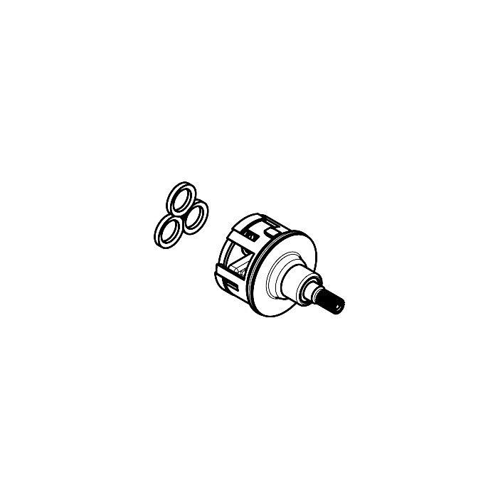 hansgrohe Einsatz für Trio Umstellventil 95509000