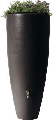 GRAFOTTOGMBH 2 in 1 Wasserbehälter 300 L m. integr. Pflanzschale, mocca 08422989