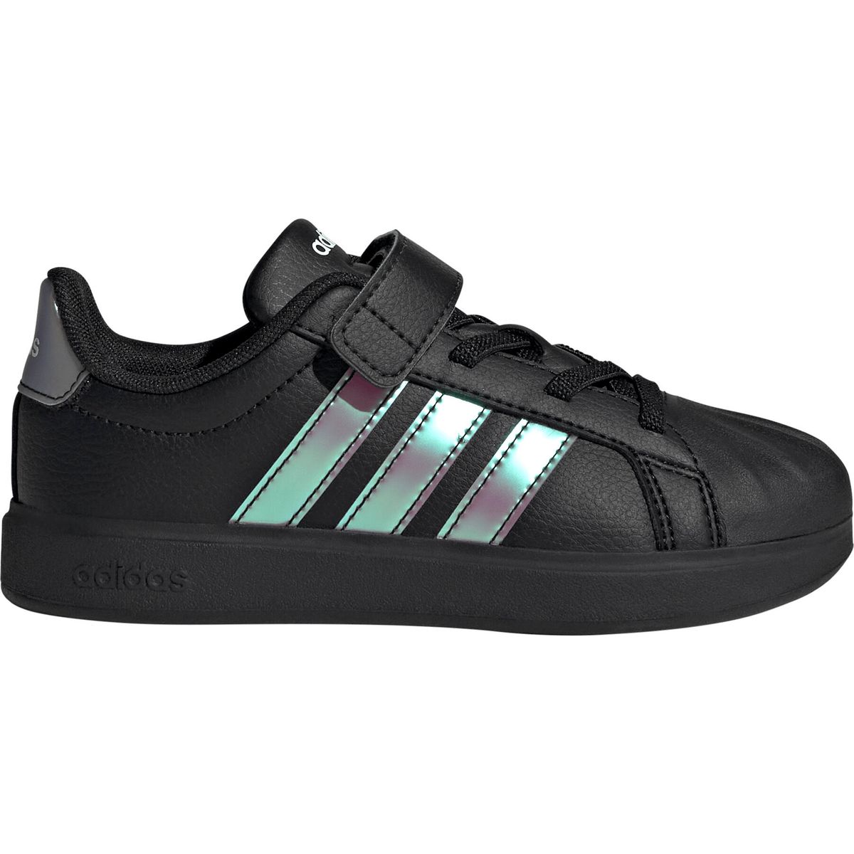 adidas Streettalk Shoes Children core black-iridescent-ftwr white (A0QM) 12K JQ1808-A0QM-420