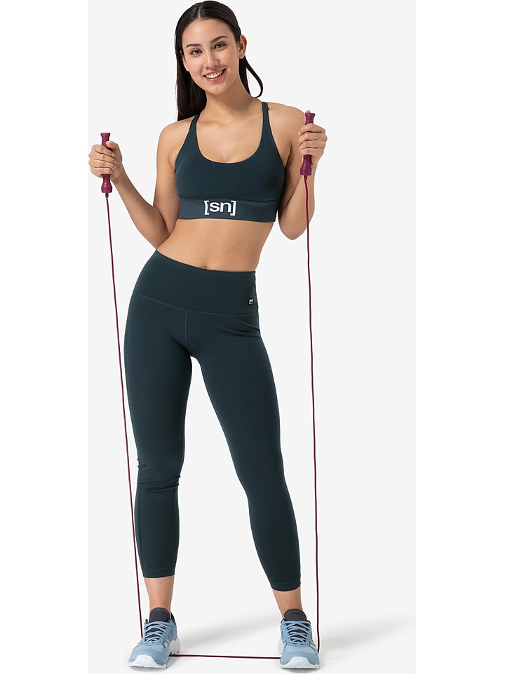 super.natural Trainingsleggings "Super" in Anthrazit - XS