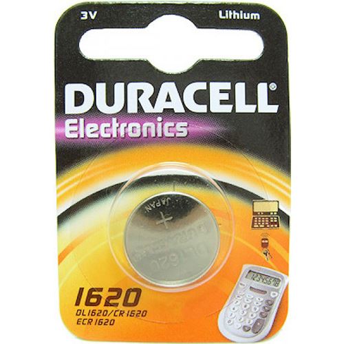 Duracell Electronics CR1620 Lithium Knopfzellen Batterie 3.0 V 1er Pack