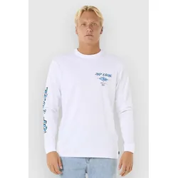 Rip Curl Fade Out Icon Longsleeve white Gr. M