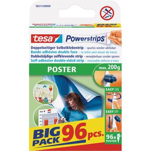 Tesa Powerstrips Poster Big-Pack 58213, 96 Stück