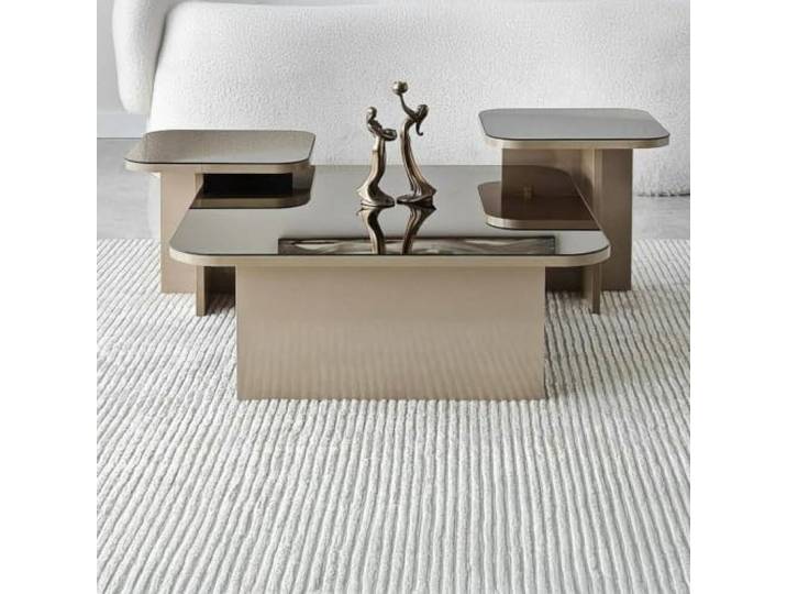 Dmora Couchtisch Nashira 80x80x40h cm Grau