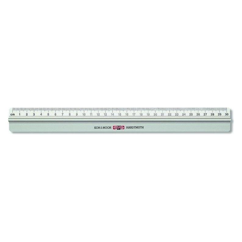 Koh-i-Noor 30 cm Metalllineal mit Griff (215305) (30 cm) (215305)