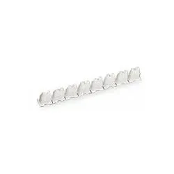 Wago 727-197 Isolierungsstopp,0,08 - 0,2 mm2 ”e” (0,14 mm2 ”f”),8 Stück / Strang,weiß 727197  - 25 Stück