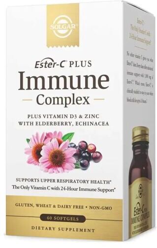 Solgar Ester-C Plus Immune Complex 60 Softgels