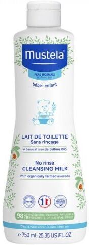 Mustela Reinigungsmilch ohne Abspülen mit Avocado 750 ml 750 ml