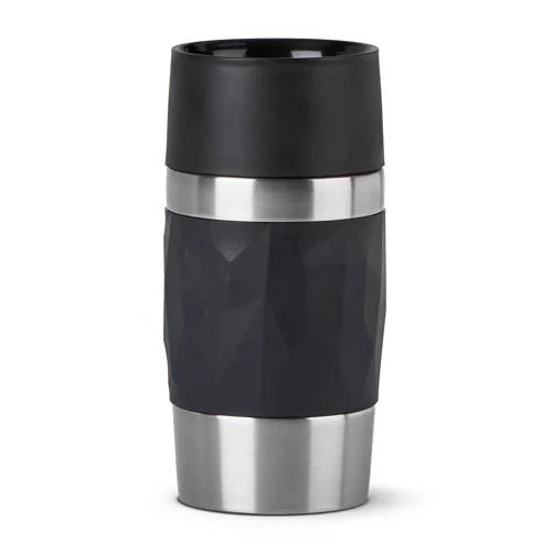 Tefal Travel Mug Compact Thermosbeker - Black - 300 ml