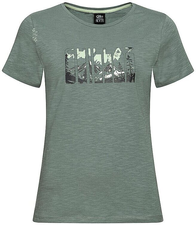 CHILLAZ Damen Klettershirt Valencia Natura Flow dunkelgrün   36 W